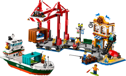 LEGO Harbor with freighter 60422 City