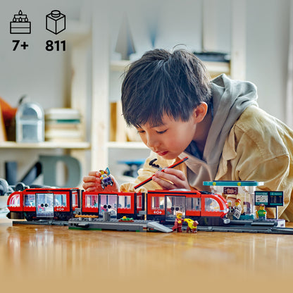 LEGO Downtown Streetcar and Station 60423 City