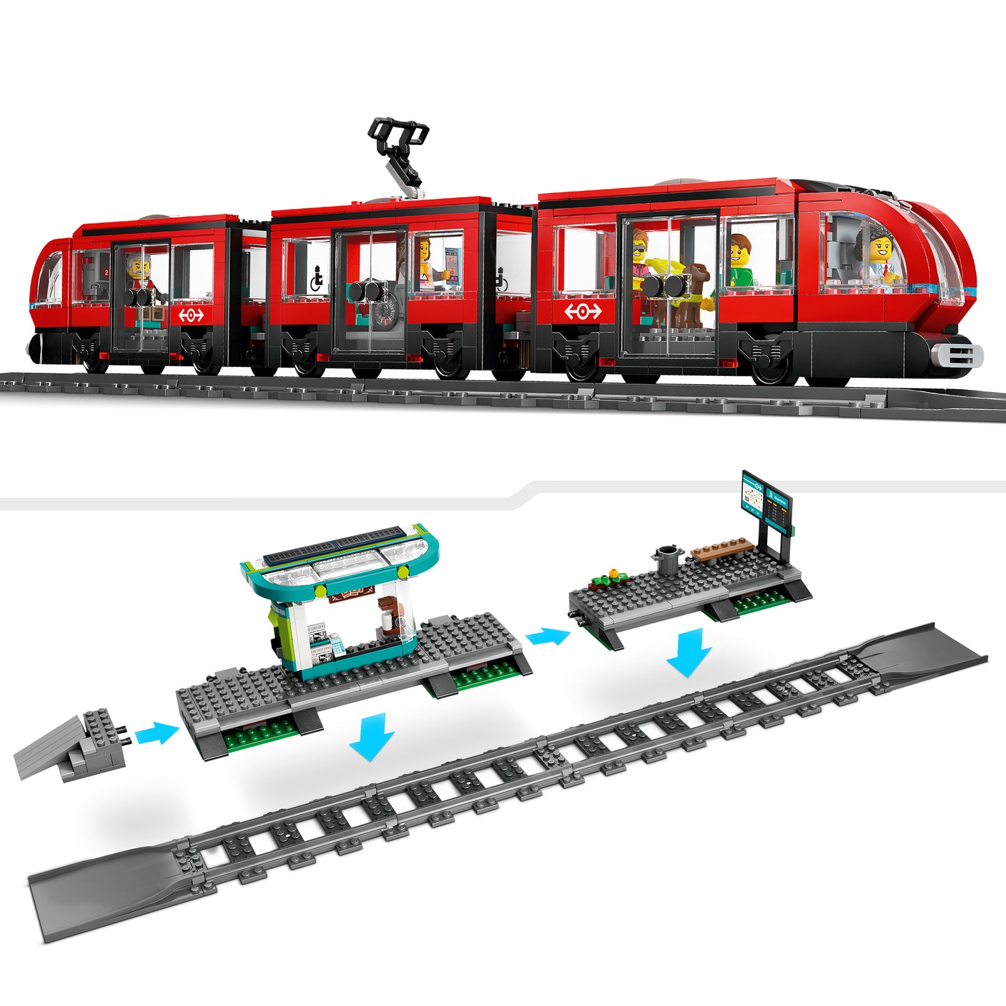 LEGO City Tram and Station 60423 City (Pre-Order: expected August)