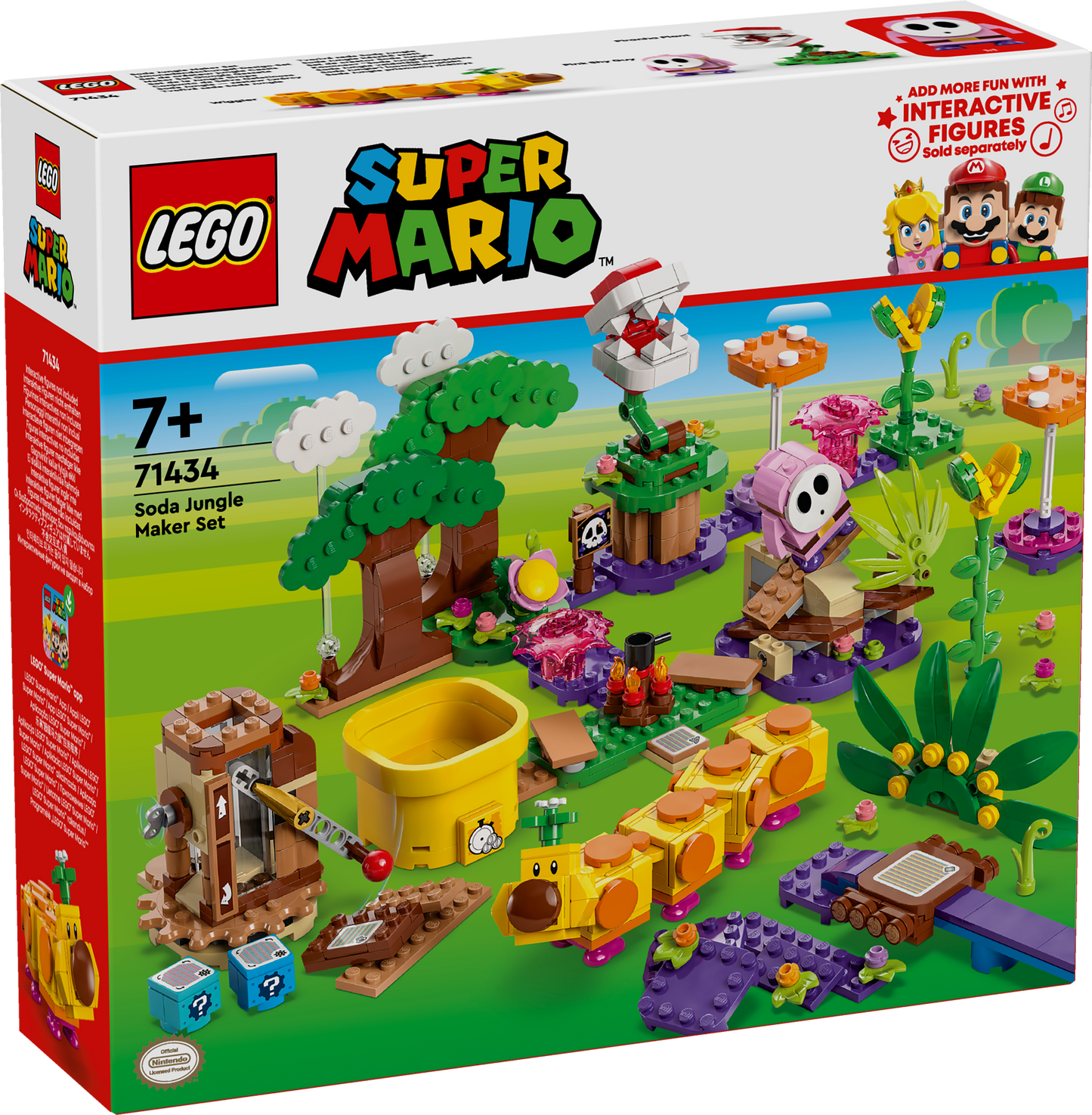 LEGO Soda Jungle Maker Set 71434 Supermario