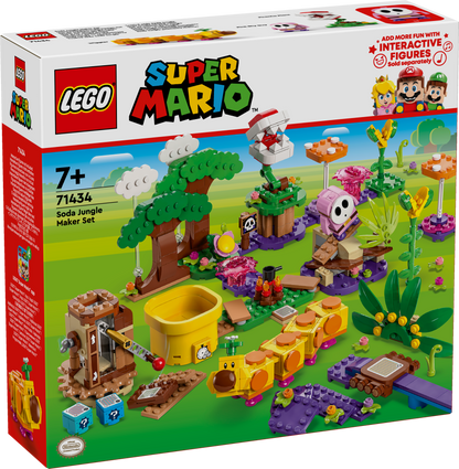 LEGO Soda Jungle Maker Set 71434 Super Mario