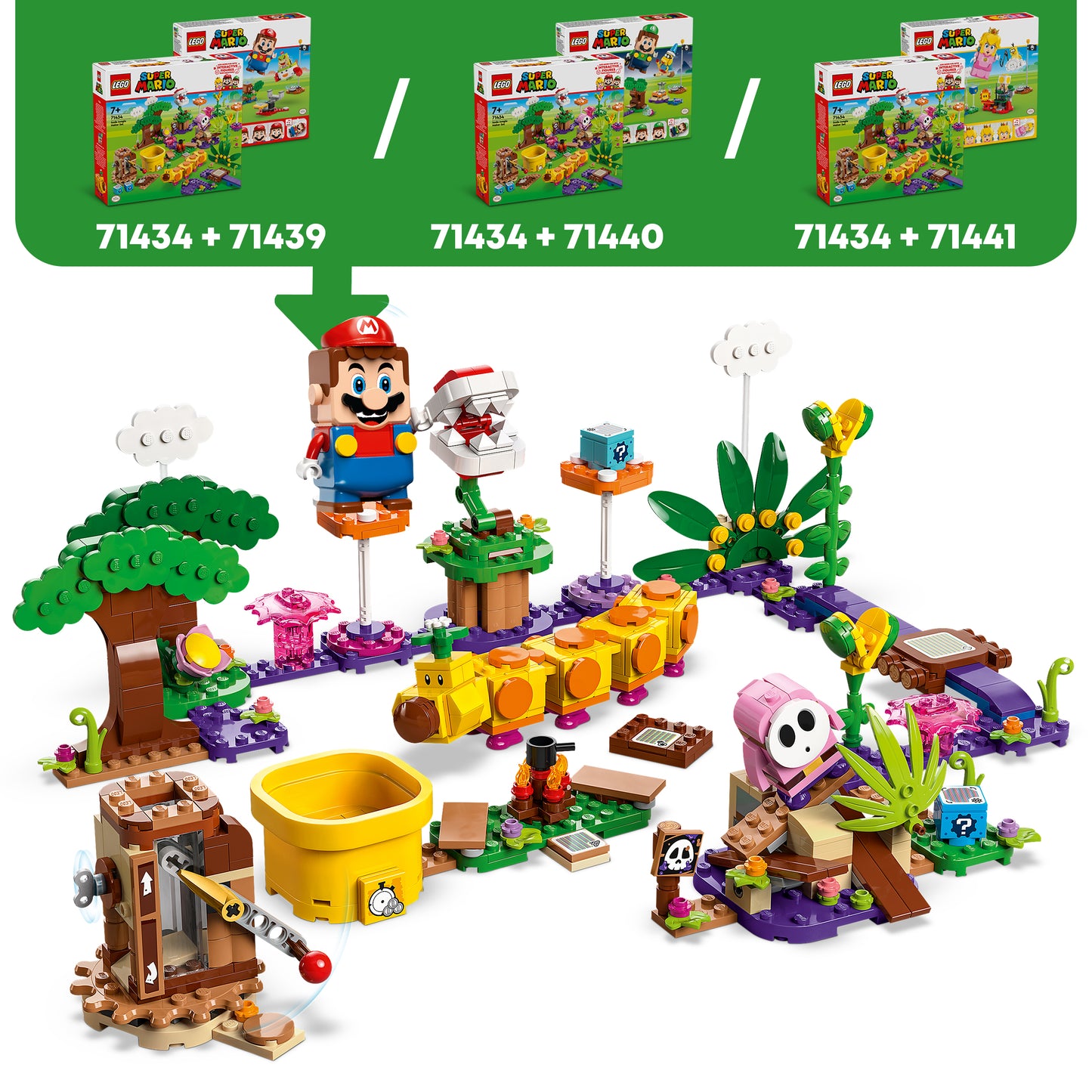 LEGO Soda Jungle Maker Set 71434 Supermario