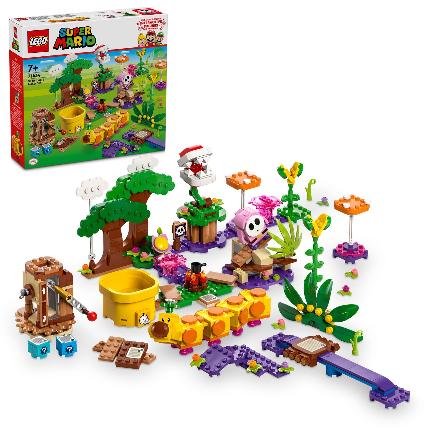 LEGO Soda Jungle Maker Set 71434 Supermario