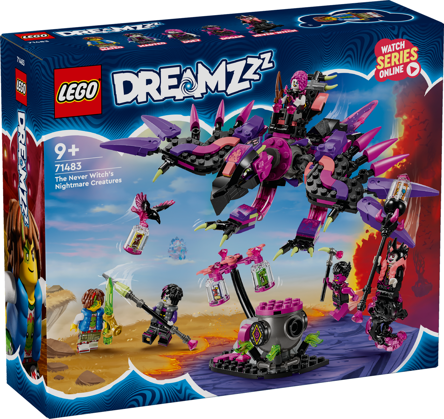 LEGO The Nightmare Creatures of the Lower Witch 71483 Dreamzzz (Pre-Order: expected August)