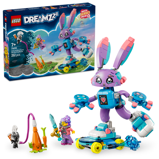 LEGO Izzie and Bunchu Rro the gaming bunny 71490 Dreamzzz