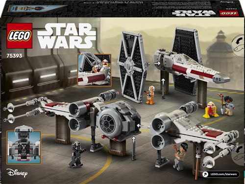 LEGO TIE Fighter en X-wing Mash Up 75393 StarWars