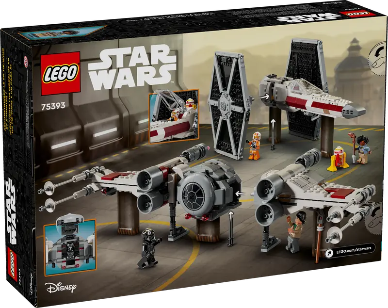 LEGO TIE Fighter and X-wing Mash Up 75393 Star Wars