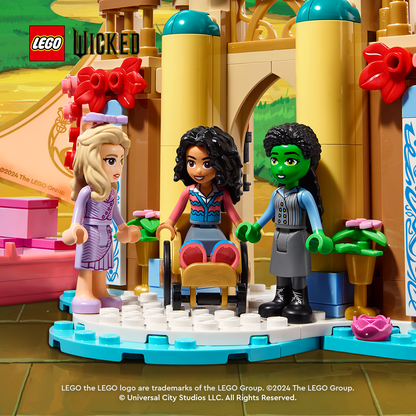 LEGO Glinda, Elphaba &amp; Nessarose at Shiz Uni 75681 Wicked