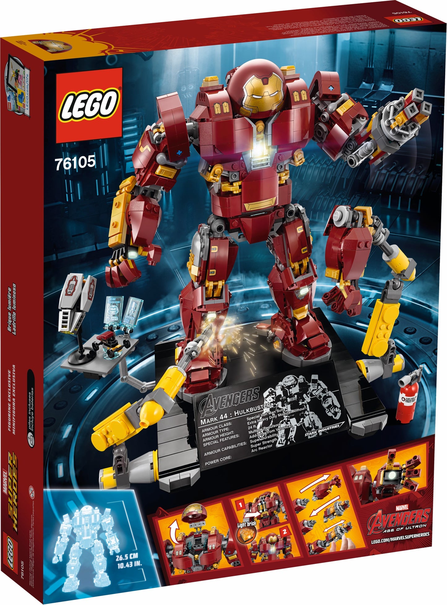 LEGO Hulkbuster Ultron Edition 76105 Superheroes