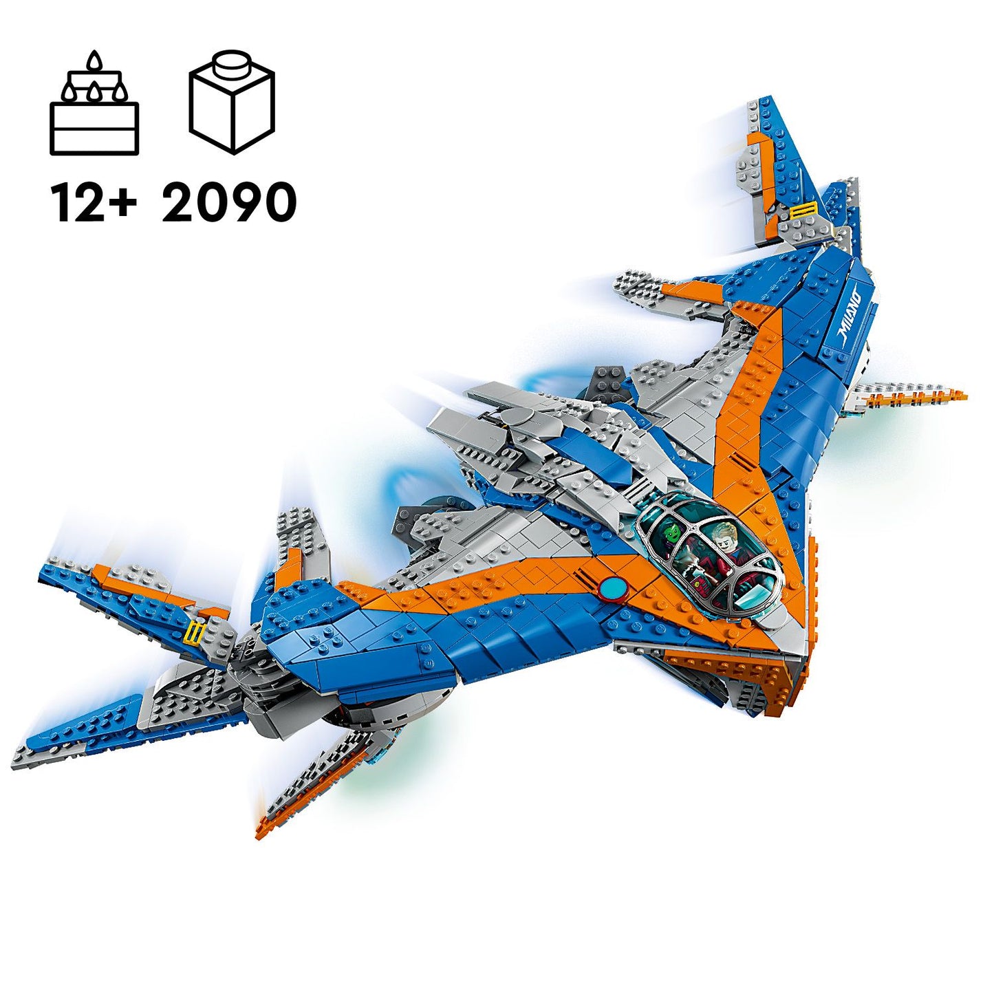 LEGO Guardians of the Galaxy: The Milano 76286 Superheroes