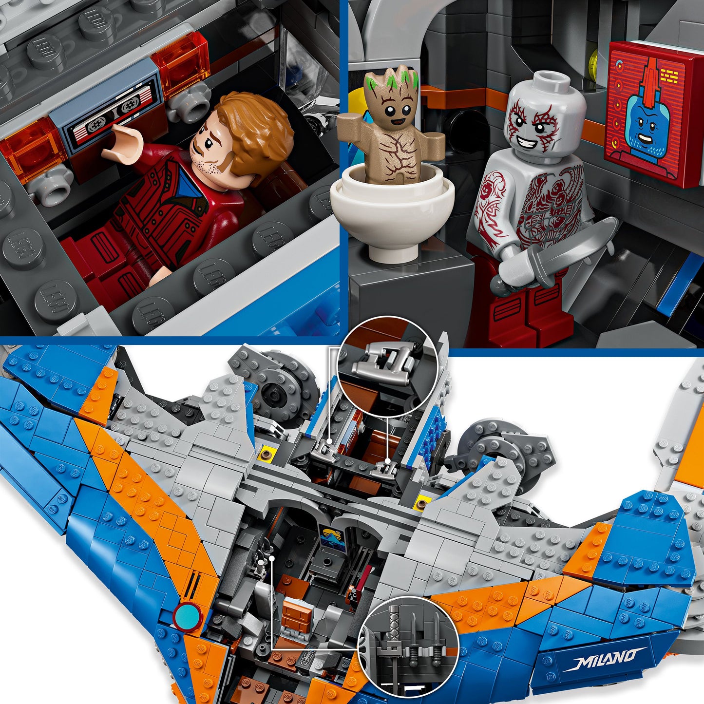 LEGO Guardians of the Galaxy: The Milano 76286 Superheroes