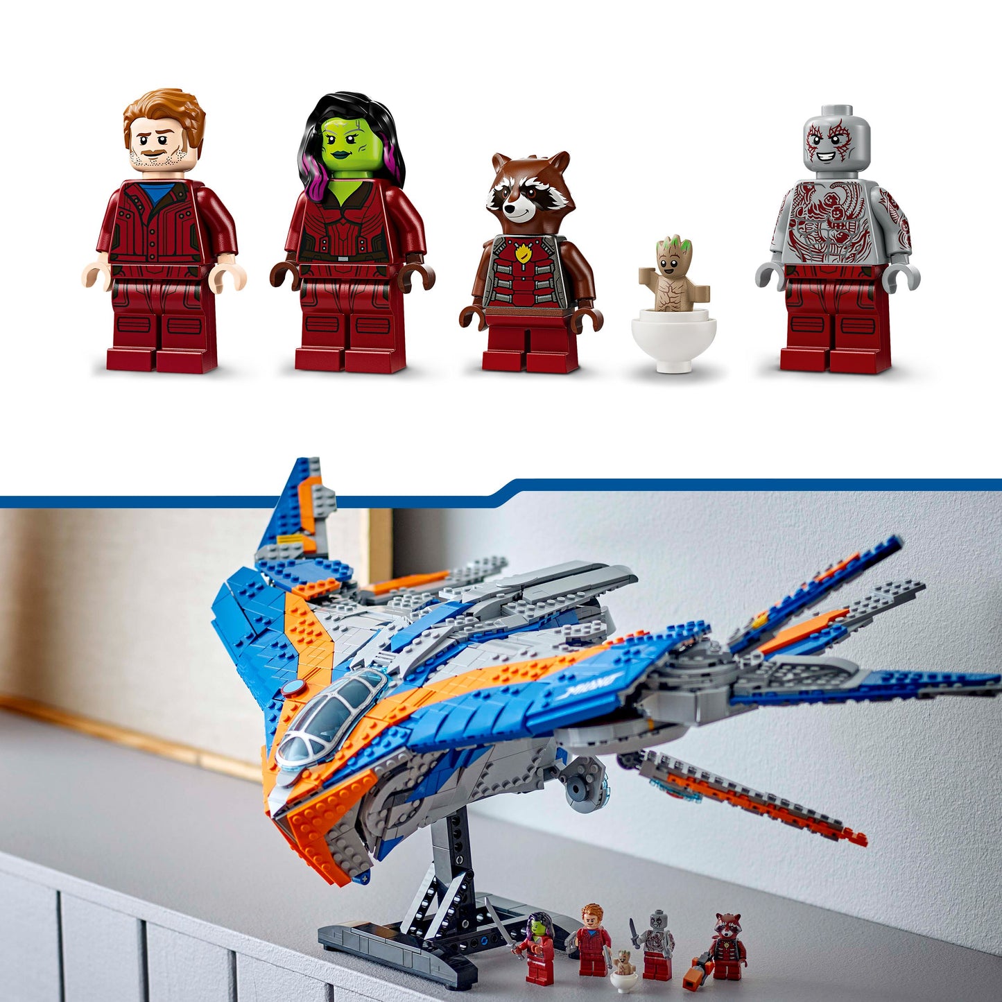 LEGO Guardians of the Galaxy: The Milano 76286 Superheroes