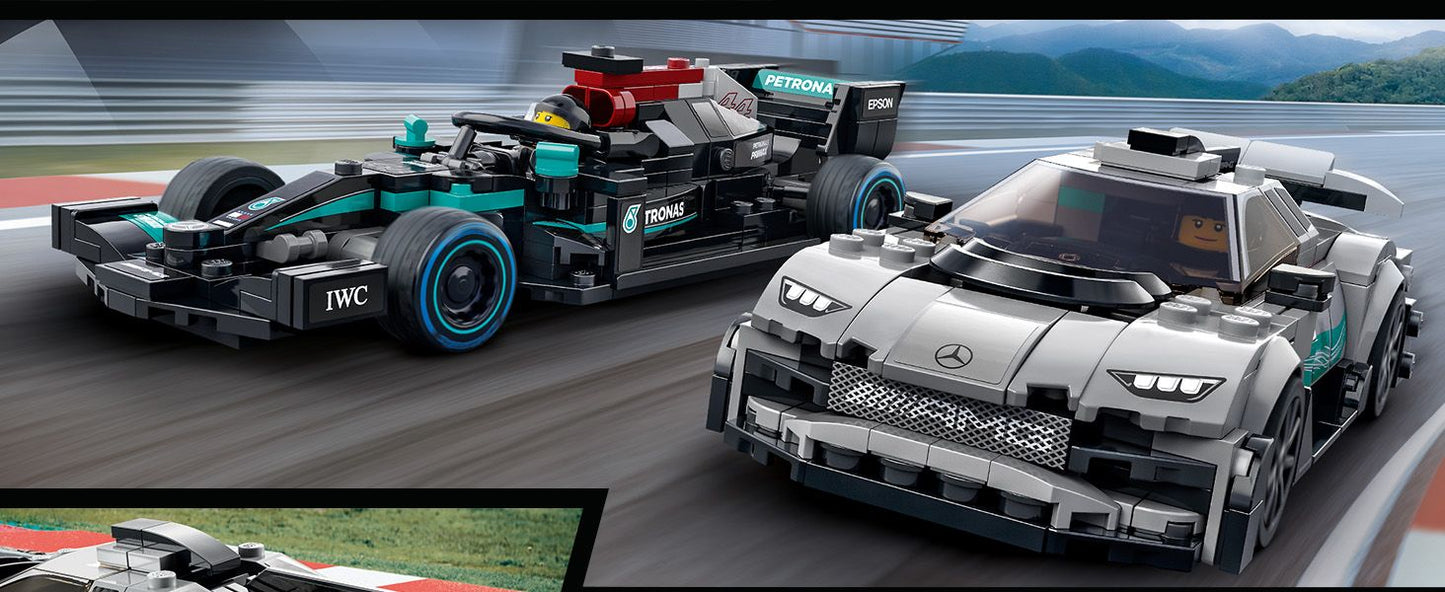 LEGO Mercedes-AMG Formula 1 W12 E Performance &amp; Mercedes-AMG Project One 76909 