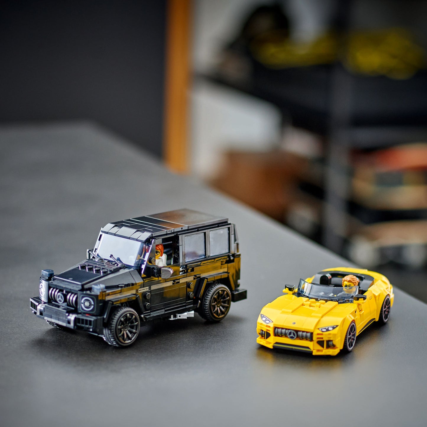 LEGO The Mercedes-AMG GT Roadster 2024 & AMG G 63 G-Wagon 76924 Speedchampions