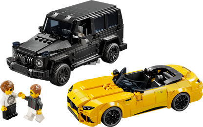 LEGO The Mercedes-AMG GT Roadster 2024 & AMG G 63 G-Wagon 76924 Speedchampions