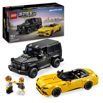 LEGO The Mercedes-AMG GT Roadster 2024 & AMG G 63 G-Wagon 76924 Speedchampions