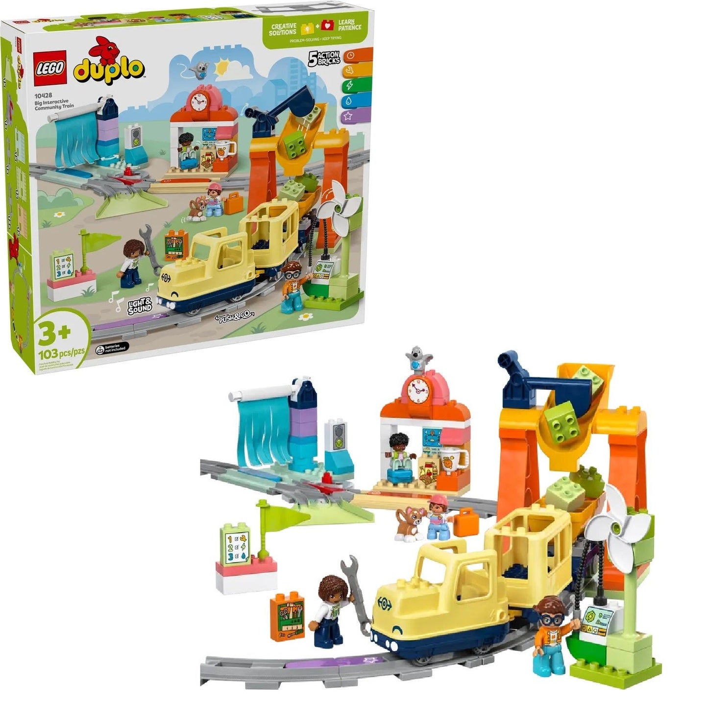 LEGO Big Interactive Community Train 10428 DUPLO