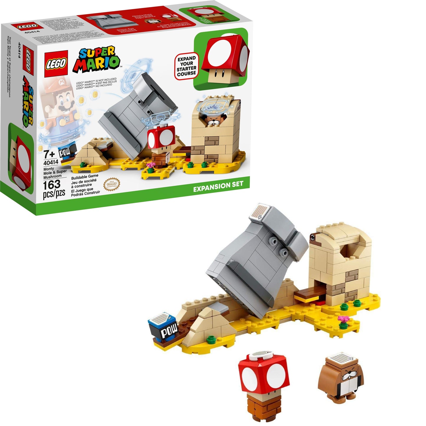 LEGO Monty Mole &amp; Super Mushroom 40414 Super Mario