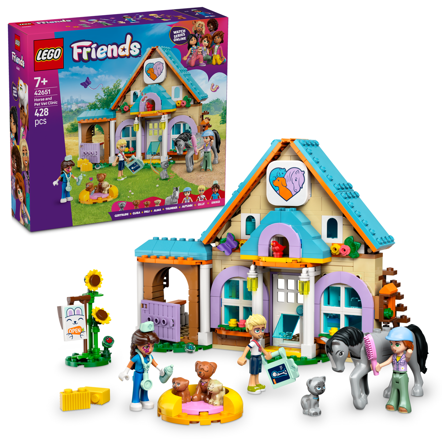 LEGO Horses &amp; Vet Clinic 42651 Friends (Pre-Order: January 1)