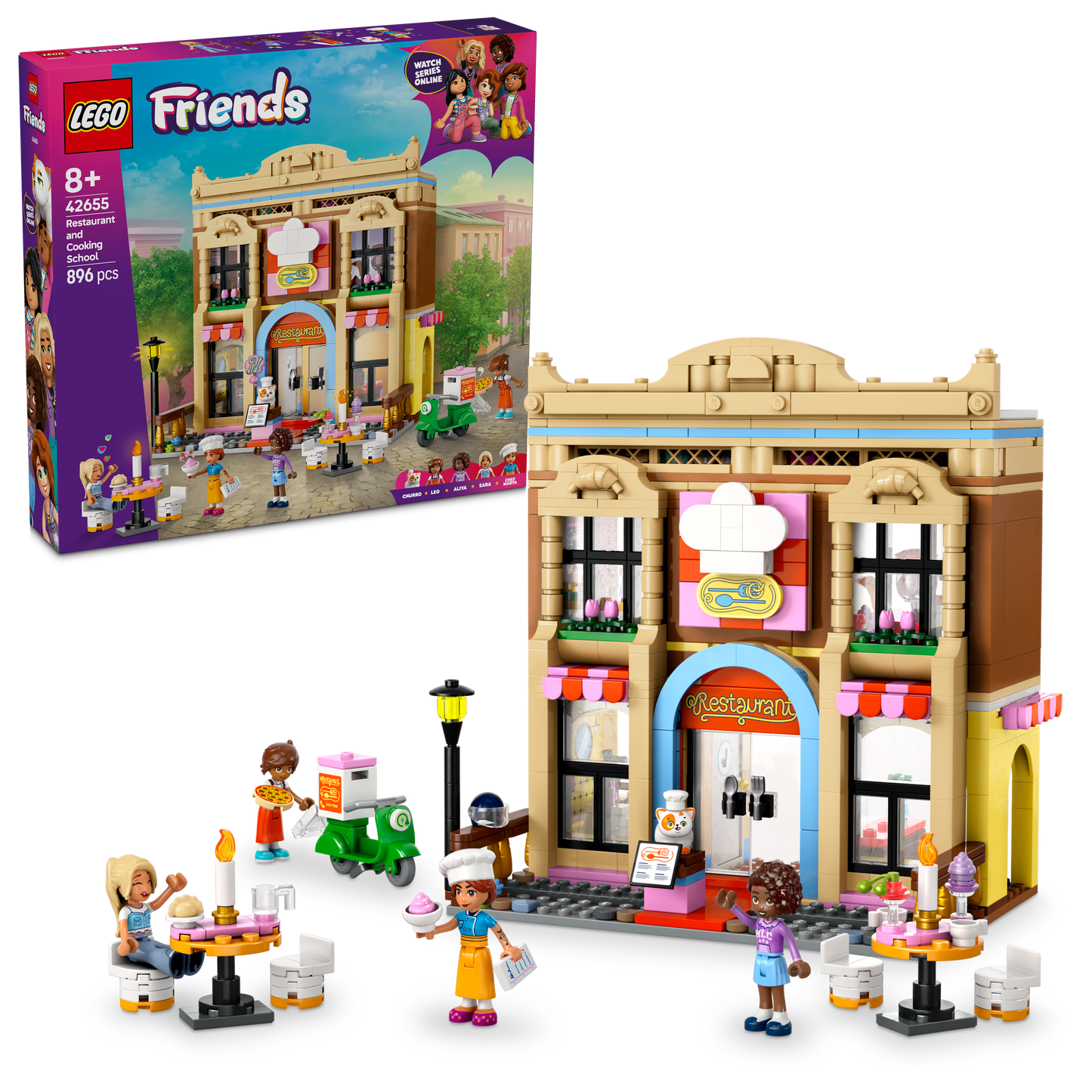 LEGO Cooking Class at the Restaurant 42655 Friends (Pre-Order: January 2025)