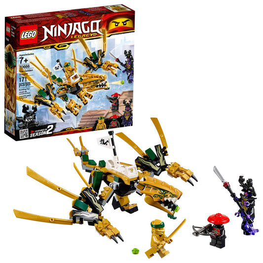 LEGO Golden Dragon with Ninja Lloyd 70666 Ninjago