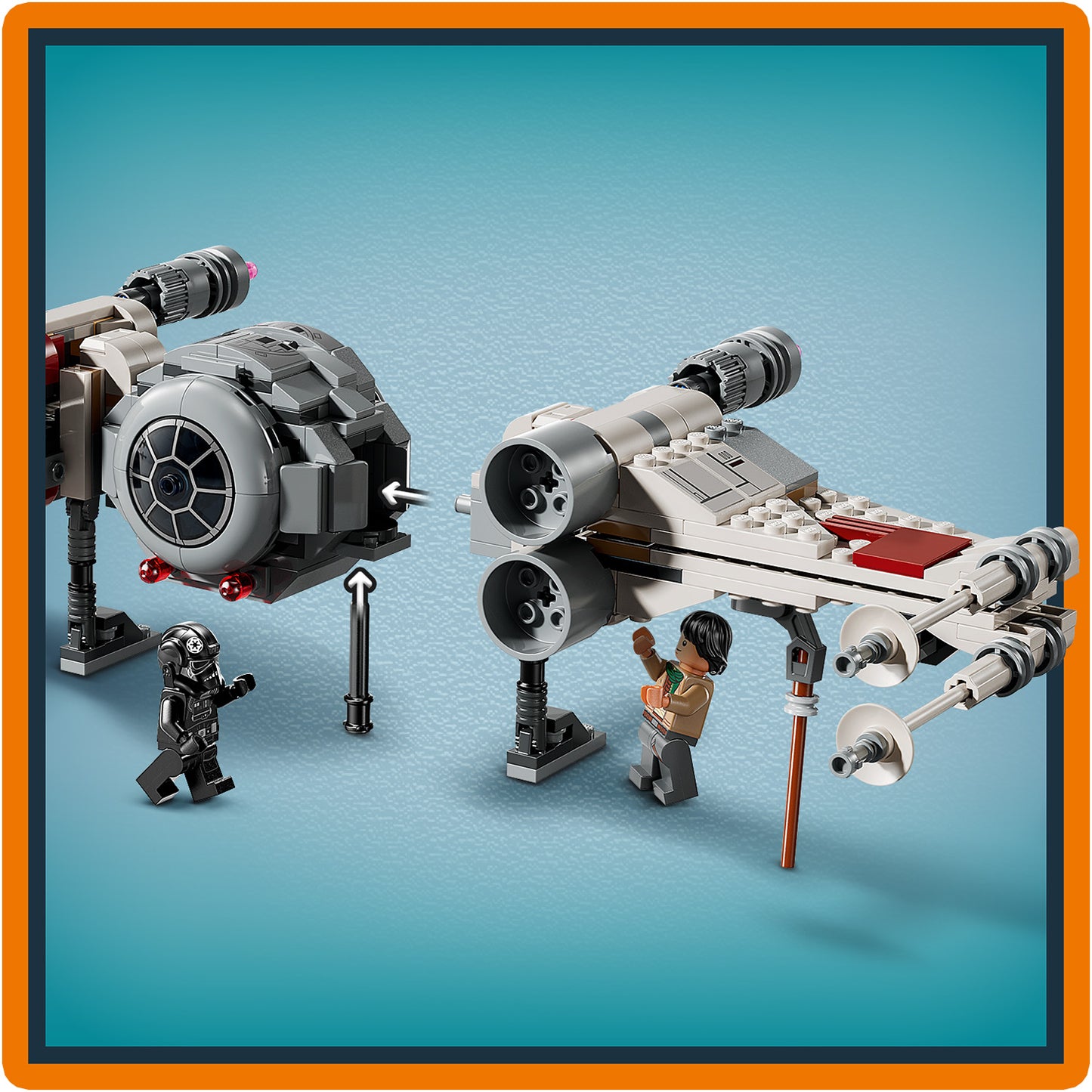 LEGO TIE Fighter en X-wing Mash Up 75393 StarWars