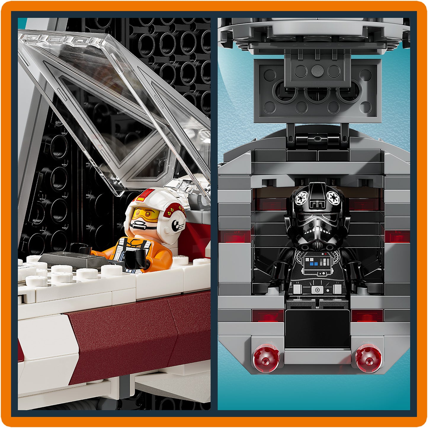 LEGO TIE Fighter en X-wing Mash Up 75393 StarWars