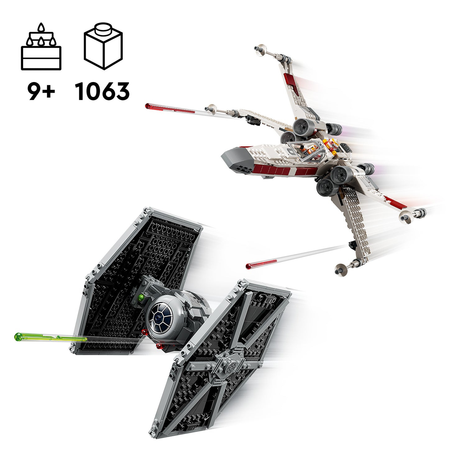 LEGO TIE Fighter and X-wing Mash Up 75393 Star Wars