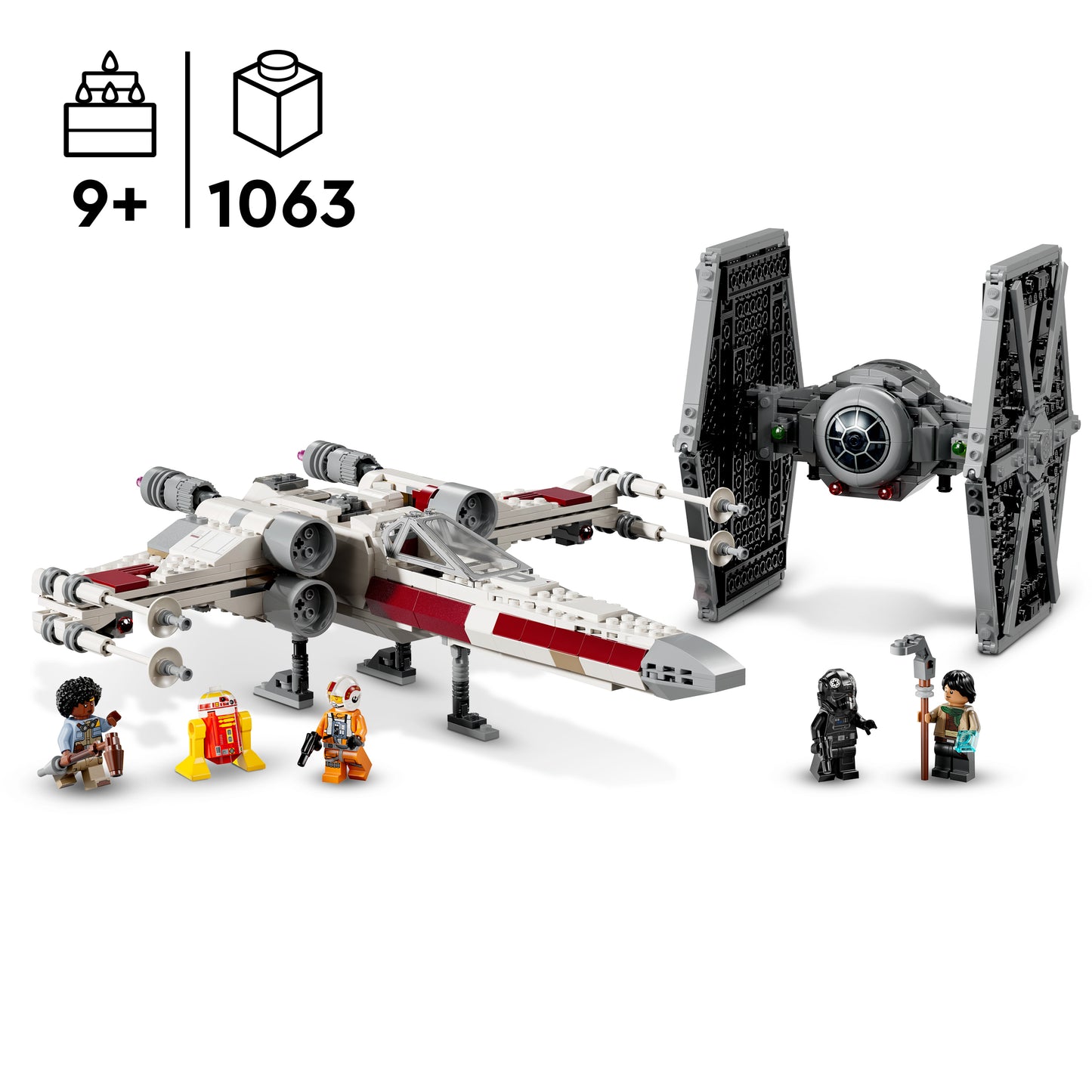 LEGO TIE Fighter and X-wing Mash Up 75393 Star Wars