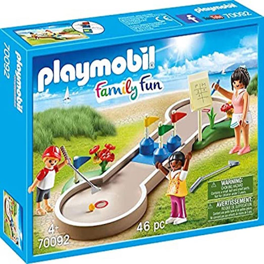 PLAYMOBIL Mini golf with family 70092 Family Fun