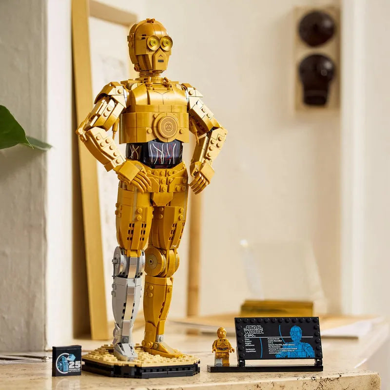 LEGO C-3PO; Golden robot 75398 Star Wars