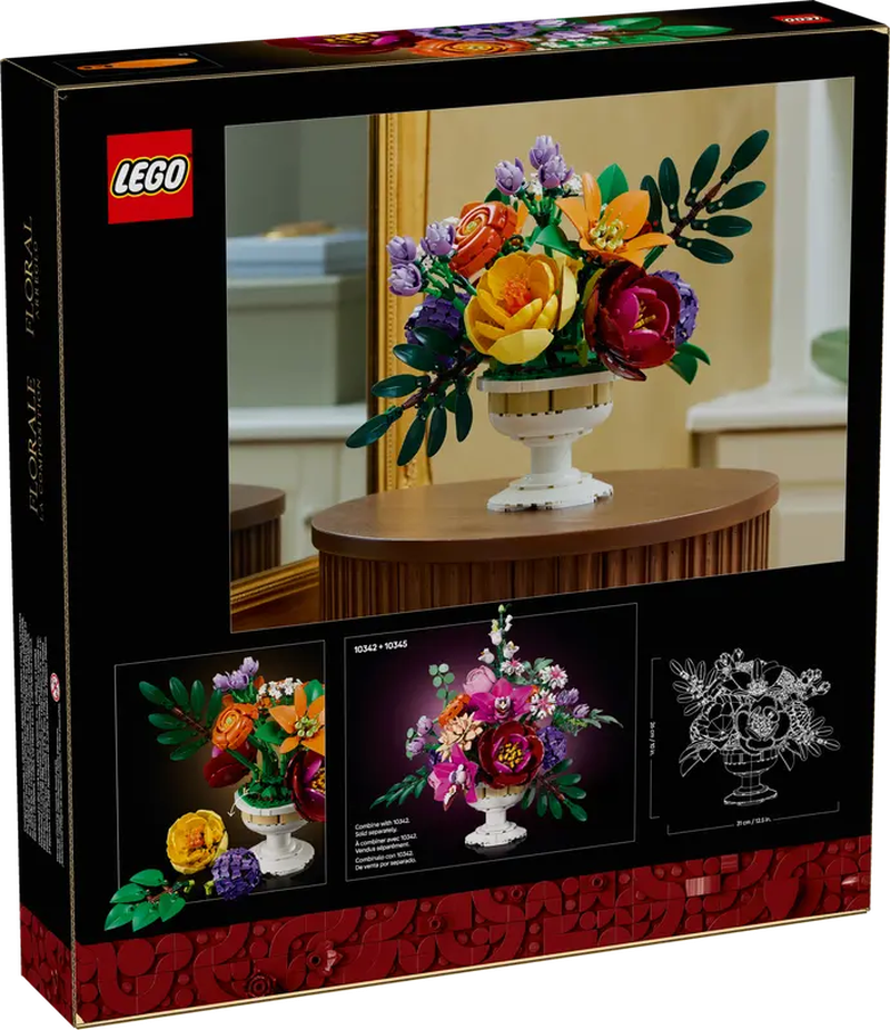 LEGO Flower Arrangement 10345 Botanical Collection