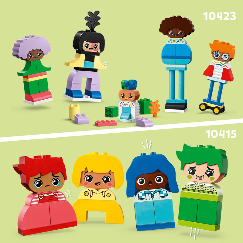 LEGO Buildable figures with big emotions 10423 DUPLO LEGO DUPLO @ 2TTOYS LEGO €. 54.99