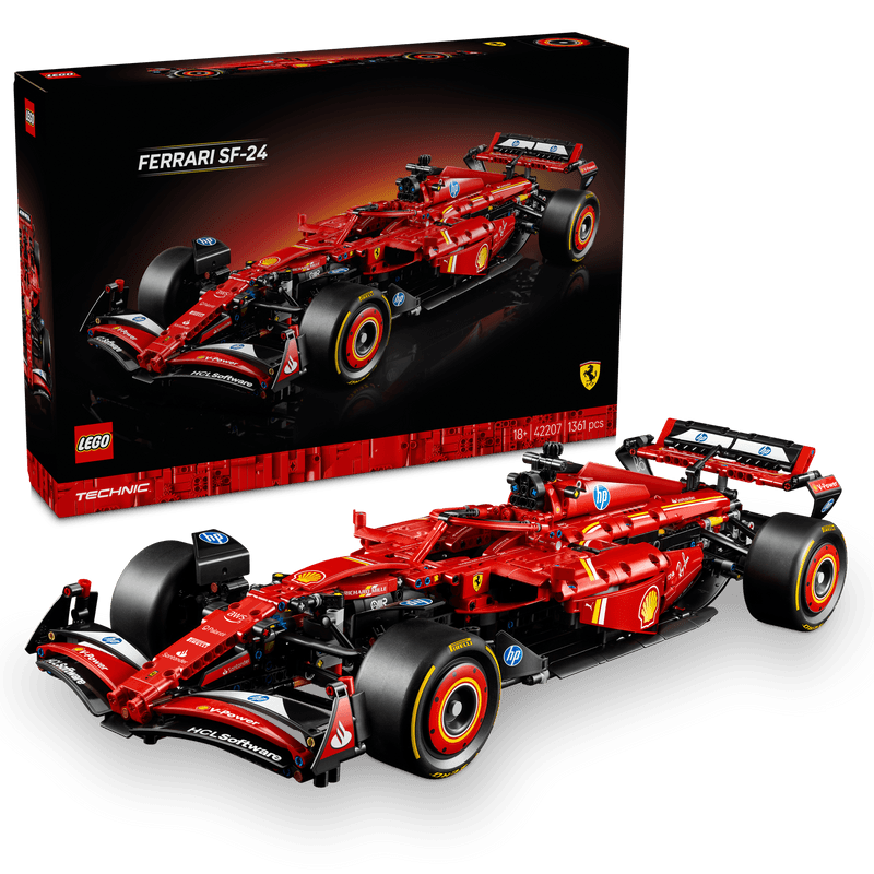 LEGO Formula 1 car 42207 Ferrari SF24 Technic (Delivery: March 2025)