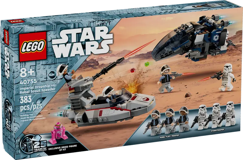 LEGO The Imperial Dropship vs. Rebel Scout Speeder 40755 StarWars