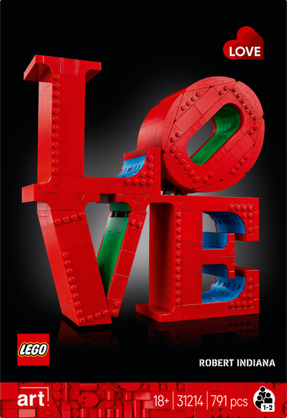 LEGO LOVE Sign 31214 Art