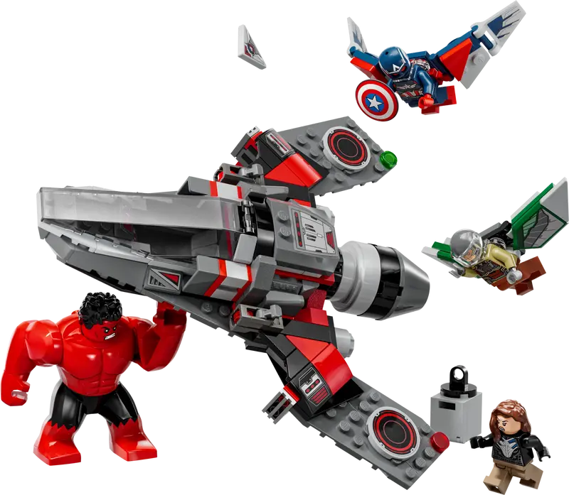 LEGO Captain America vs. Red Hulk duel 76292 Superheroes