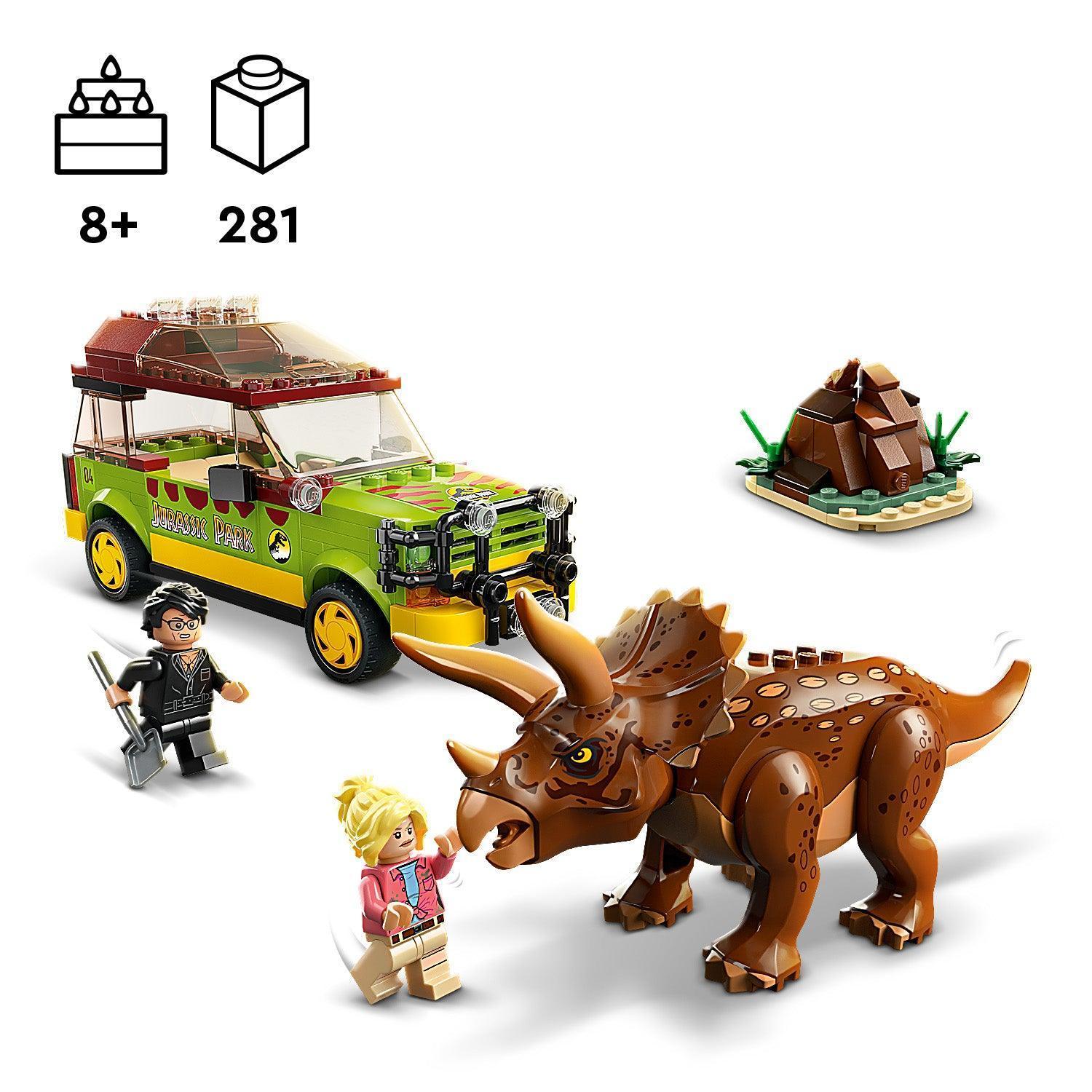 LEGO 76959 Triceratops Research LEGO JURASSIC WORLD @ 2TTOYS LEGO €. 52.99