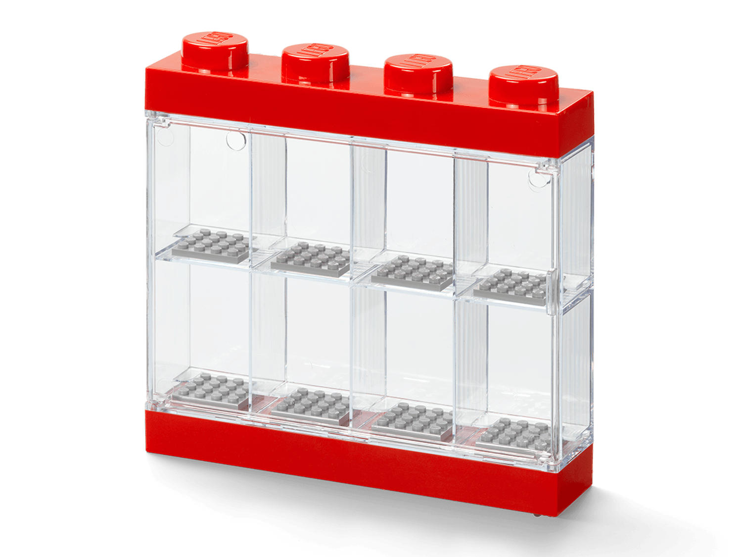 LEGO 8 Minifigure Display Case Red 5006151 Gear LEGO Gear @ 2TTOYS | Official LEGO shop😊🥰 LEGO €. 16.49