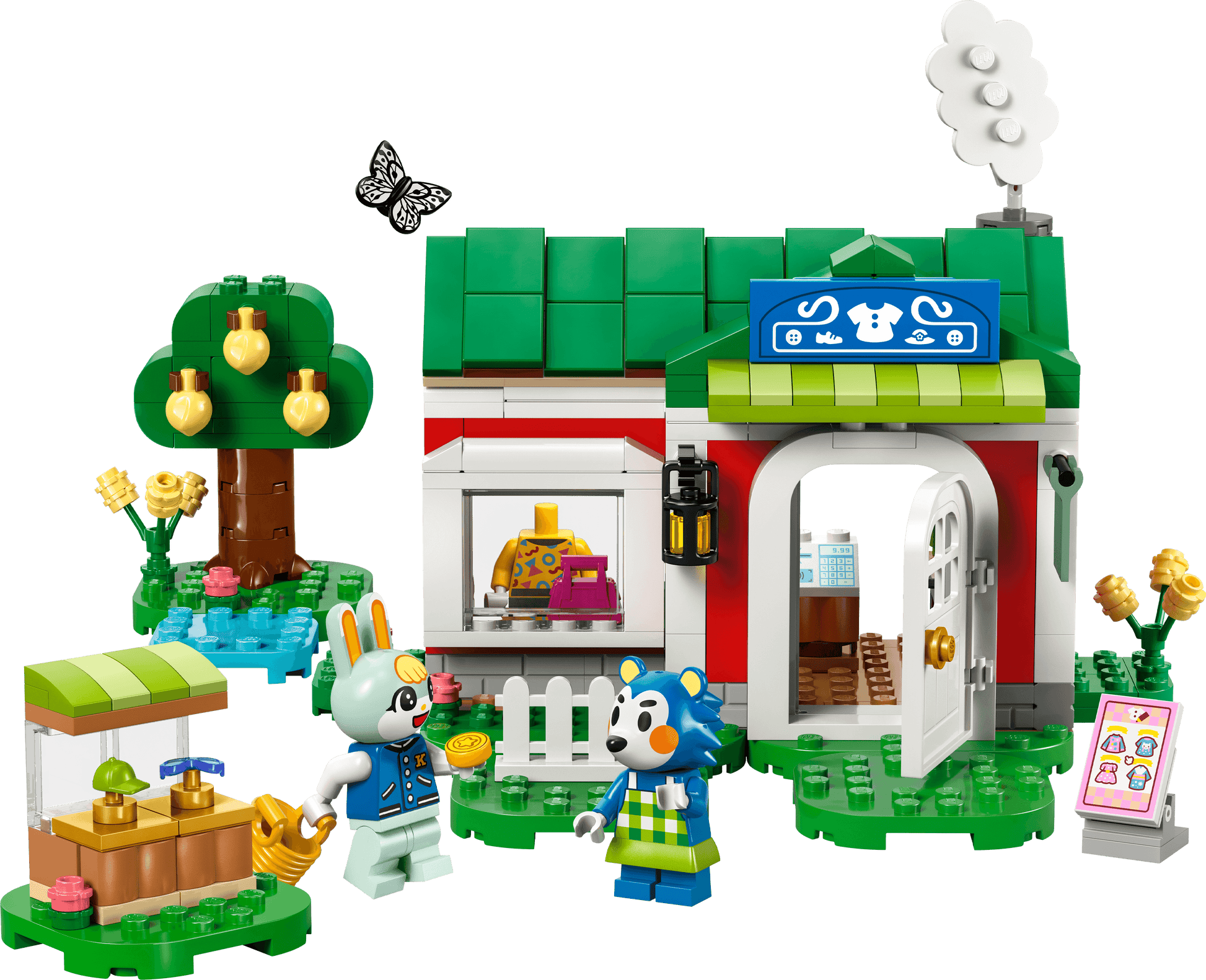 LEGO Able Sisters Clothing Shop 77055 Animal Crossing LEGO ANIMAL CROSSING @ 2TTOYS | Official LEGO shop😊🥰 LEGO €. 33.99