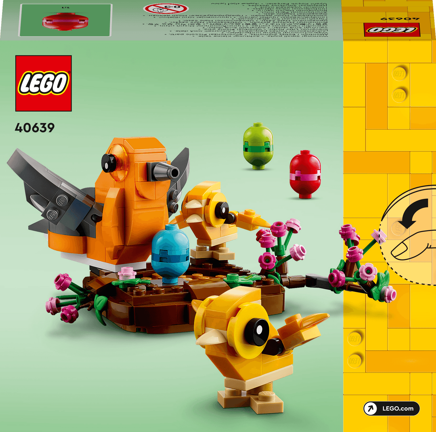 LEGO Bird's Nest 40639 Creator LEGO CREATOR @ 2TTOYS | Official LEGO shop😊🥰 LEGO €. 14.99