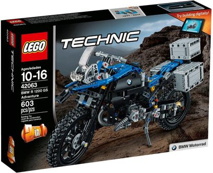 LEGO BMW R1200 GS Adventure Motorcycle 42063 technic LEGO TECHNIC @ 2TTOYS LEGO €. 79.99