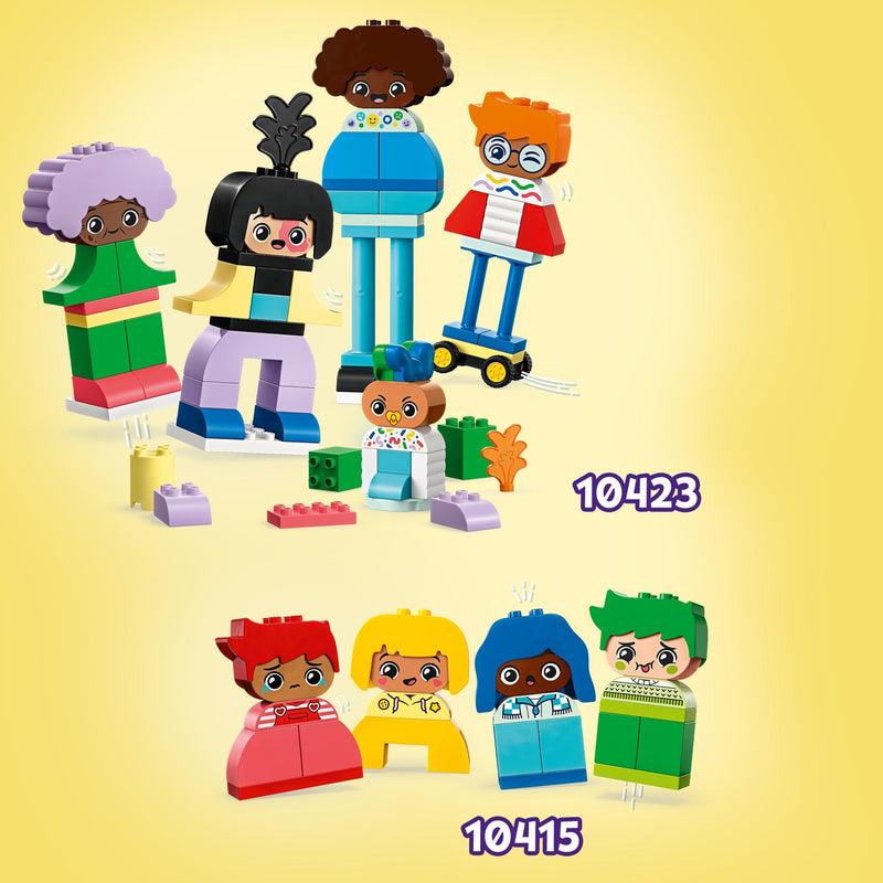 LEGO Buildable figures with big emotions 10423 DUPLO LEGO DUPLO @ 2TTOYS | Official LEGO shop😊🥰 LEGO €. 54.99