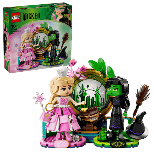 LEGO Buildable Wicked Elphaba & Galinda! 75682 Wicked LEGO DISNEY @ 2TTOYS | Official LEGO shop😊🥰 LEGO €. 46.49