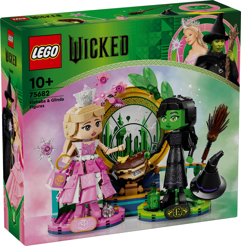 LEGO Buildable Wicked Elphaba & Galinda! 75682 Wicked LEGO DISNEY @ 2TTOYS | Official LEGO shop😊🥰 LEGO €. 46.49