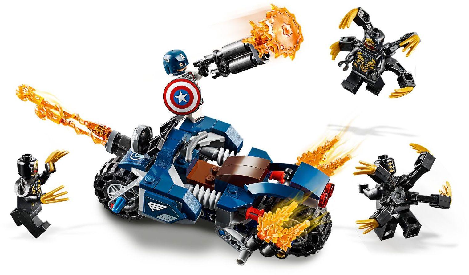 LEGO Captain America: Outriders Attack 76123 Marvel Super Heroes LEGO Captain America: Outriders Attack 76123 Marvel Super Heroes 76123 @ 2TTOYS LEGO €. 19.99