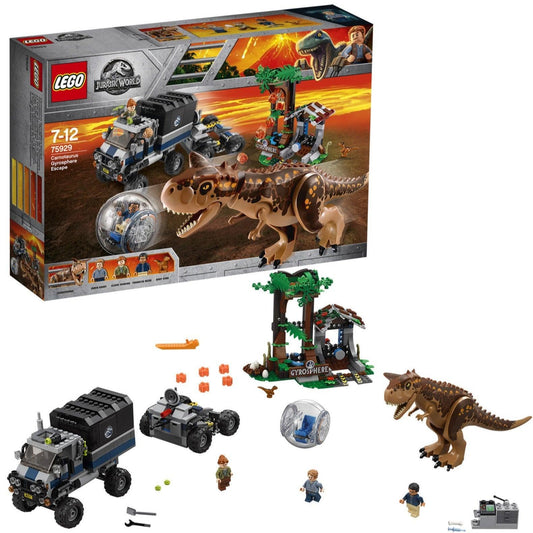 LEGO Carnotaurus Gyrosphere Escape 75929 Jurassic World LEGO JURASSIC WORLD @ 2TTOYS | Official LEGO shop😊🥰 LEGO €. 109.99