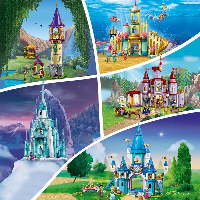 LEGO Cinderella and Prince Charming's Castle 43206 Disney LEGO DISNEY SPROOKJES @ 2TTOYS | Official LEGO shop😊🥰 LEGO €. 84.99