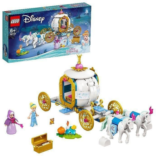 LEGO Cinderella's Royal Carriage 43192 Disney LEGO DISNEY SPROOKJES @ 2TTOYS LEGO €. 44.99