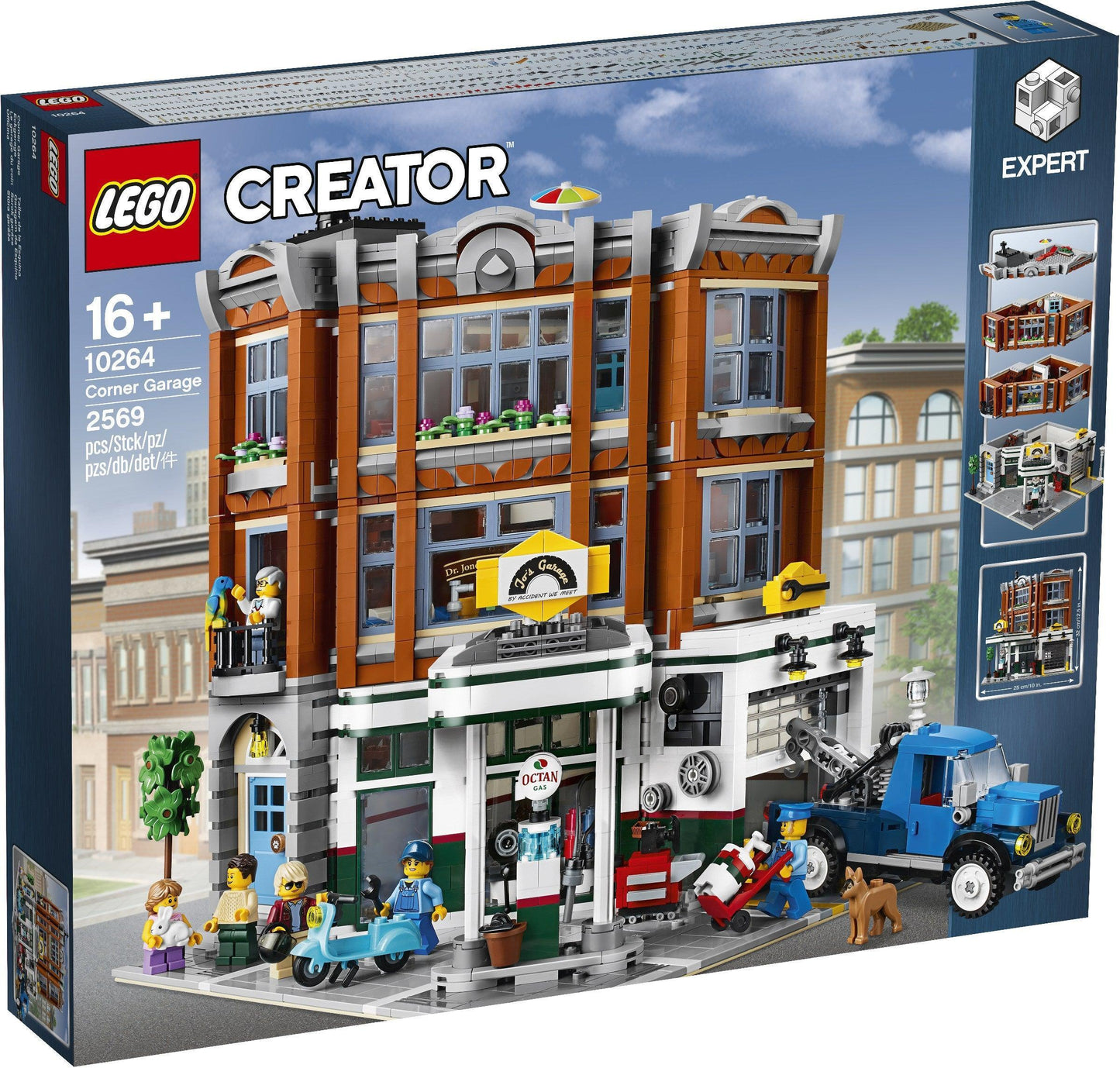 LEGO Corner Garage 10264 Creator Expert LEGO CREATOR EXPERT MODULAIR @ 2TTOYS LEGO €. 274.99